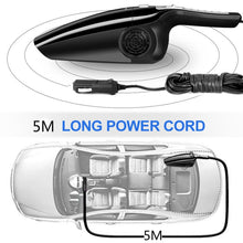 Load image into Gallery viewer, Car Vacuum Cleaner High Power 120W Home Car Dual-use Vacuum Cleaner Powerful Dry and Wet Wired Models Seventh Generation