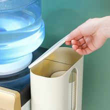 Load image into Gallery viewer, Household Punch-free Wall-mounted Disposable Paper Cup Taker Automatic Water Cup Holder Dispenser