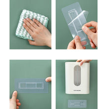 Load image into Gallery viewer, Household Punch-free Wall-mounted Disposable Paper Cup Taker Automatic Water Cup Holder Dispenser
