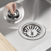 Load image into Gallery viewer, Stainless Steel 304 Washbasin Sink Filter Cover, Bright Filter Cover