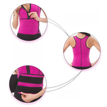 Load image into Gallery viewer, Neoprene Corset Yoga Vest Sweat Suit Postpartum Belly Belt