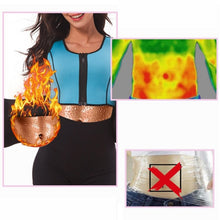 Load image into Gallery viewer, Neoprene Corset Yoga Vest Sweat Suit Postpartum Belly Belt