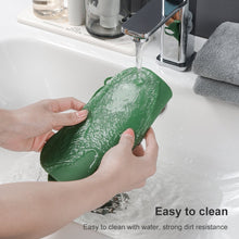 Load image into Gallery viewer, Sewer Deodorant Cover Sealing Plug Silicone Bathroom Toilet Floor Drain Deodorant, Green Cactus, White Wave Point, Black English Word