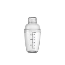 Load image into Gallery viewer, Shaker Cup PC Oz Cup Shaker With Scale Shaker Shaker Milk Teapot Juice Jug, 350ml Ordinary Transparent, 530ml Ordinary Transparent, 700ml Ordinary Transparent, 1000ml Ordinary Transparent, 350ml Black Double Scale, 530ml Black Double Scale             ...