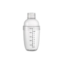 Load image into Gallery viewer, Shaker Cup PC Oz Cup Shaker With Scale Shaker Shaker Milk Teapot Juice Jug, 350ml Ordinary Transparent, 530ml Ordinary Transparent, 700ml Ordinary Transparent, 1000ml Ordinary Transparent, 350ml Black Double Scale, 530ml Black Double Scale             ...