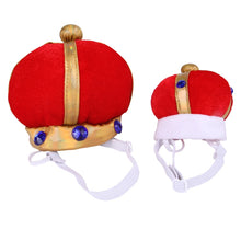 Load image into Gallery viewer, Pet Crown Hat Creative Funny Dog Cat Headdress, S, L