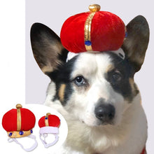 Load image into Gallery viewer, Pet Crown Hat Creative Funny Dog Cat Headdress, S, L
