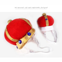Load image into Gallery viewer, Pet Crown Hat Creative Funny Dog Cat Headdress, S, L