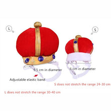 Load image into Gallery viewer, Pet Crown Hat Creative Funny Dog Cat Headdress, S, L