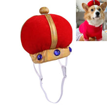 Load image into Gallery viewer, Pet Crown Hat Creative Funny Dog Cat Headdress, S, L