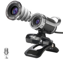 Load image into Gallery viewer, HXSJ A859 480P Computer Network Course Camera Video USB Camera Built-in Sound-absorbing Microphone, Red, Black, No Camera Function Black, No Camera Function  Red