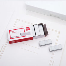 Load image into Gallery viewer, 1000pcs /Pack Deli 0012 Universal No. 12 Stapler 24/6 Staples Stapler Regular Staples