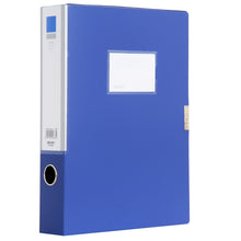 Load image into Gallery viewer, Deli 5683 File Box A4 Plastic File Box 55mm Office Storage Box Information Box