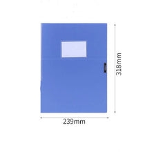 Load image into Gallery viewer, Deli 5683 File Box A4 Plastic File Box 55mm Office Storage Box Information Box