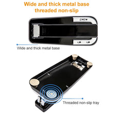 Load image into Gallery viewer, Deli 0414 Stapler Portable Rotatable Stapler 0012 Staple Nail