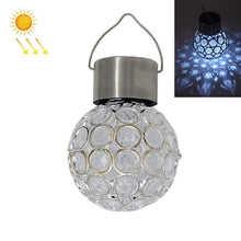 Load image into Gallery viewer, 2 PCS Solar Hollow Ball Pendent Lamp Decorative Garden Light, 2 PCS Hollow Ball White, 2 PCS Hollow Ball Colorful