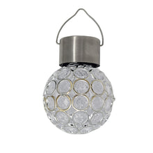 Load image into Gallery viewer, 2 PCS Solar Hollow Ball Pendent Lamp Decorative Garden Light, 2 PCS Hollow Ball White, 2 PCS Hollow Ball Colorful