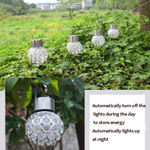 Load image into Gallery viewer, 2 PCS Solar Hollow Ball Pendent Lamp Decorative Garden Light, 2 PCS Hollow Ball White, 2 PCS Hollow Ball Colorful