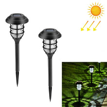 Load image into Gallery viewer, 2 PCS Solar Striped Lawn Light LED Outdoor Waterproof Garden Park Landscape Light