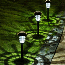 Load image into Gallery viewer, 2 PCS Solar Striped Lawn Light LED Outdoor Waterproof Garden Park Landscape Light