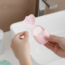 Load image into Gallery viewer, Disposable Soap Paper Outdoor Travel Portable Hand Washing And Cleaning Soap Tablets Random Color, Disposable Soap Paper