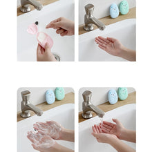 Load image into Gallery viewer, Disposable Soap Paper Outdoor Travel Portable Hand Washing And Cleaning Soap Tablets Random Color, Disposable Soap Paper
