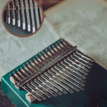 Load image into Gallery viewer, 17-tone Kalimba Portable Thumb Piano, Mahogany-Classic Deer, Bamboo-Classic Deer, Mahogany-Sun God, Mahogany-Six-Pointed Star, Mahogany-Blue (Classic Deer), Spruce-Classic Deer, White-Classic Deer, Acacia-Classic Deer, Sapele-Classic Deer              ...