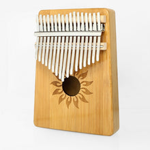 Load image into Gallery viewer, 17-tone Kalimba Portable Thumb Piano, Mahogany-Classic Deer, Bamboo-Classic Deer, Mahogany-Sun God, Mahogany-Six-Pointed Star, Mahogany-Blue (Classic Deer), Spruce-Classic Deer, White-Classic Deer, Acacia-Classic Deer, Sapele-Classic Deer              ...