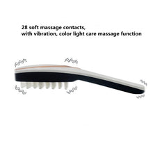 Load image into Gallery viewer, Electric Massage Comb Head Massager Anti-hair Loss Scalp Care Vibration Color Light Comb