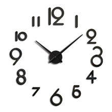 Load image into Gallery viewer, Creative DIY Acrylic Clock Home Digital Wall Clock