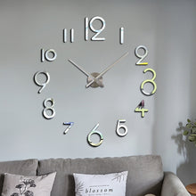 Load image into Gallery viewer, Creative DIY Acrylic Clock Home Digital Wall Clock