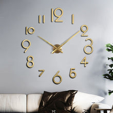 Load image into Gallery viewer, Creative DIY Acrylic Clock Home Digital Wall Clock