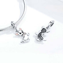 Load image into Gallery viewer, 925 Sterling Silver Pendant Dog Chihuahua Charm DIY Bracelet Accessories, SCC1317