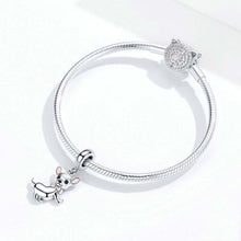 Load image into Gallery viewer, 925 Sterling Silver Pendant Dog Chihuahua Charm DIY Bracelet Accessories, SCC1317