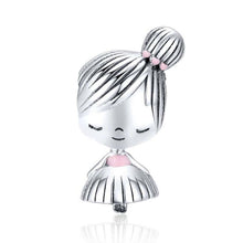 Load image into Gallery viewer, S925 Sterling Silver Little Girl Beaded DIY Bracelet Accessories