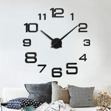 Load image into Gallery viewer, Acrylic Digital Wall Clock Home Living Room Wall Sticker Clock