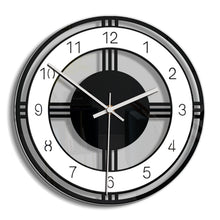 Load image into Gallery viewer, Home Decoration Round Creative Wall Clock Living Room Bedroom Transparent Acrylic Retro Clock, CC034