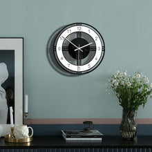 Load image into Gallery viewer, Home Decoration Round Creative Wall Clock Living Room Bedroom Transparent Acrylic Retro Clock, CC034