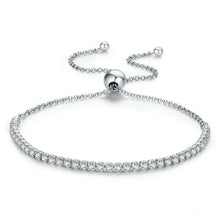Load image into Gallery viewer, Affectionate S925 Sterling Silver Bracelet Adjustable Women Bracelet, SCB029