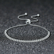 Load image into Gallery viewer, Affectionate S925 Sterling Silver Bracelet Adjustable Women Bracelet, SCB029