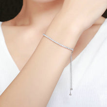 Load image into Gallery viewer, Affectionate S925 Sterling Silver Bracelet Adjustable Women Bracelet, SCB029