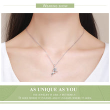 Load image into Gallery viewer, 925 Sterling Silver Flower Fairy Dangle Pendant Women DIY Bracelets Necklaces Accessories, SCC359