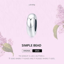 Load image into Gallery viewer, 925 Sterling Silver Simple Beads DIY Bracelet Jewelry Accessories, SCC1450