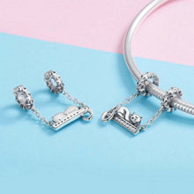 Load image into Gallery viewer, 925 Sterling Silver Pendant Cute Cat Necklace Pendant, SCC856