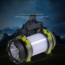 Load image into Gallery viewer, KINSACH Portable LED Searchlight Outdoor Rechargeable Multi-function Flashlight Camping Light