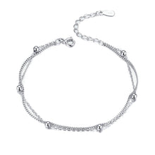 Load image into Gallery viewer, Sterling Silver S925 Women Bracelet Jewelry Platinum Plated Jewelry Silver Bracelet, SCB131