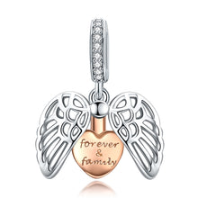 Load image into Gallery viewer, 925 Sterling Silver Pendant Can Open Forever Home Charm DIY Bracelet Accessory, SCC1299