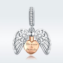 Load image into Gallery viewer, 925 Sterling Silver Pendant Can Open Forever Home Charm DIY Bracelet Accessory, SCC1299