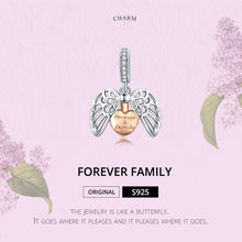 Load image into Gallery viewer, 925 Sterling Silver Pendant Can Open Forever Home Charm DIY Bracelet Accessory, SCC1299