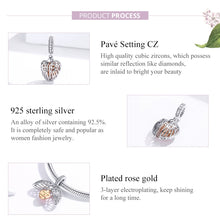 Load image into Gallery viewer, 925 Sterling Silver Pendant Can Open Forever Home Charm DIY Bracelet Accessory, SCC1299